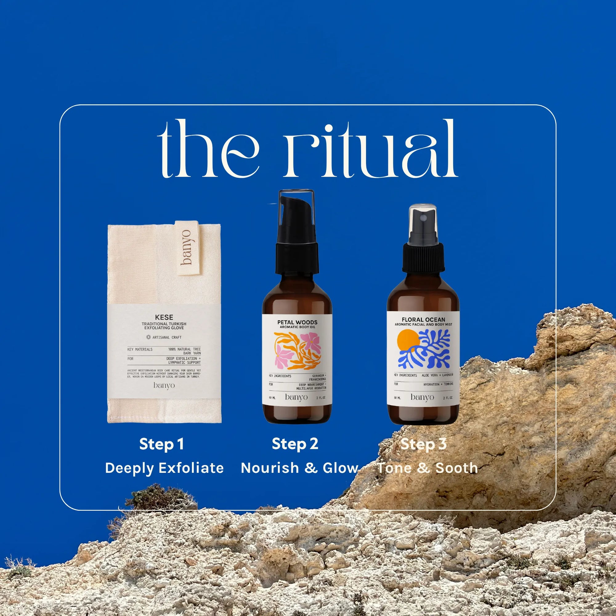 exfoliate nourish and glow